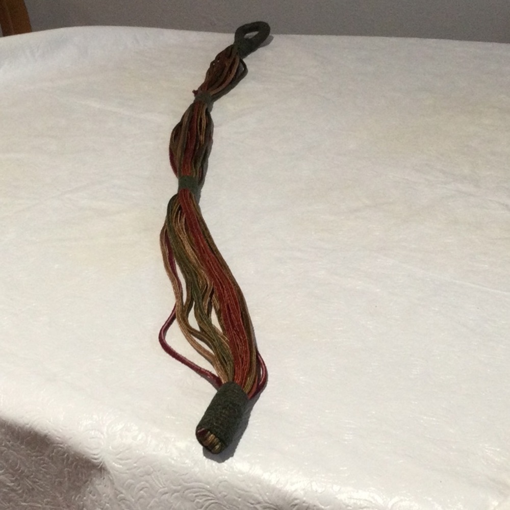 Unbranded Multi-Strand, Multi-Color Knot Belt - Picture 7 of 14
